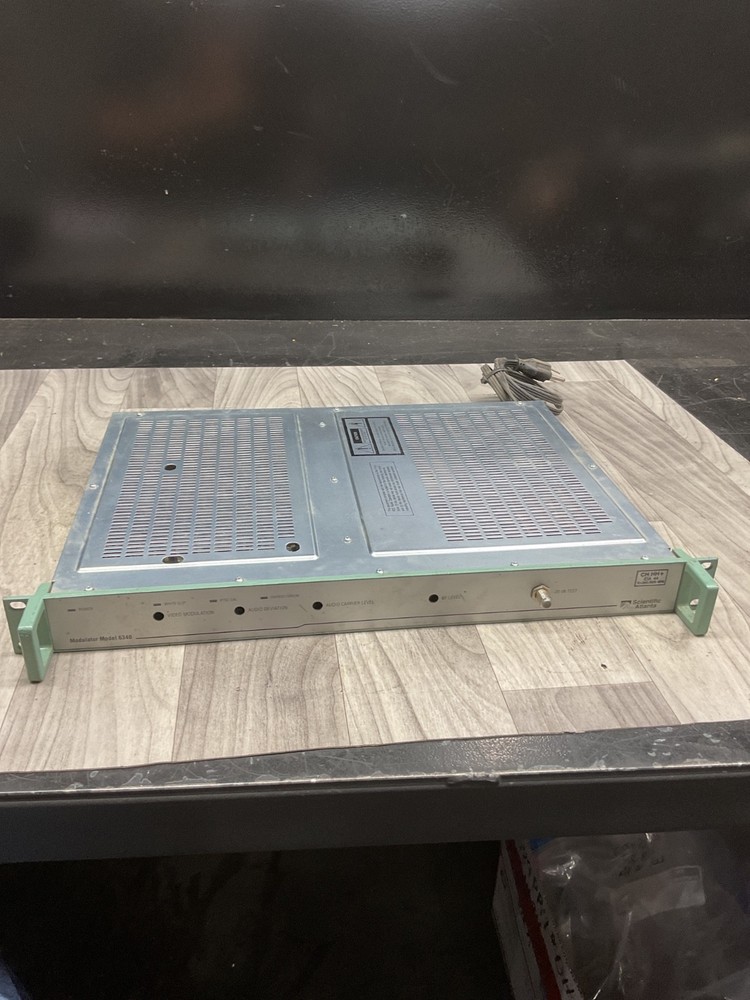Scientific Atlanta Modulator Model 6340 #4002D112PR5SI