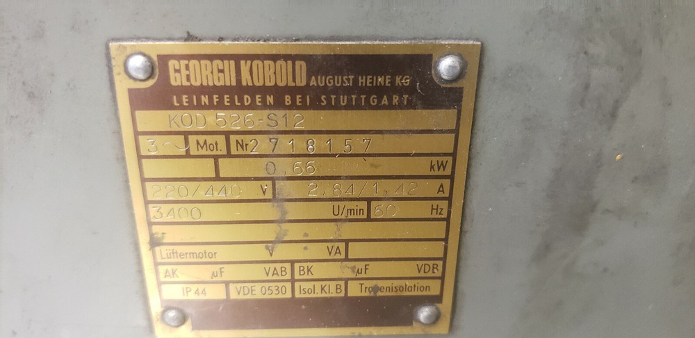Deckel SOE Grinder FRAME CHASIS ONLY AS SHOWN. Machine s/n-SOE/78-4115