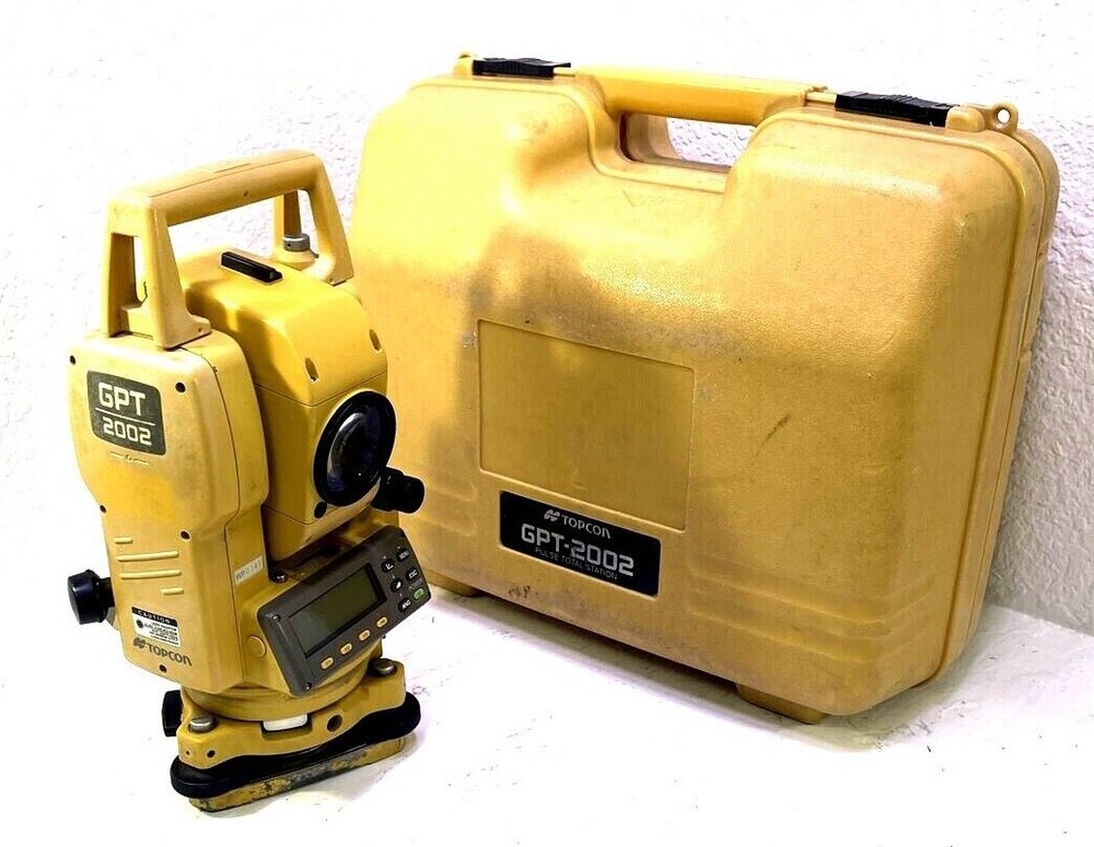 Topcon GPT-2002, Total Station 2002, (with case)