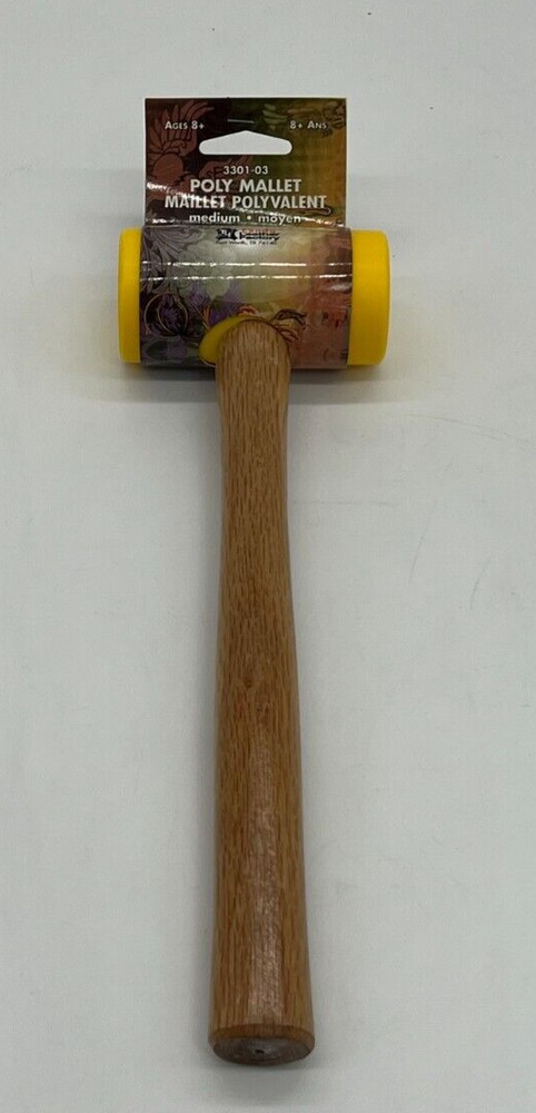NEW Tandy 3301-03 Poly Mallet - Medium Hammer Craftool