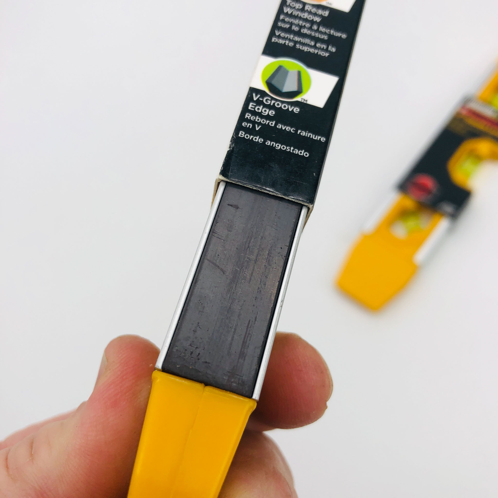 2x Johnson 8500M Torpedo Level Magnetic Aluminum 9" Yellow 2 Levels Per Order