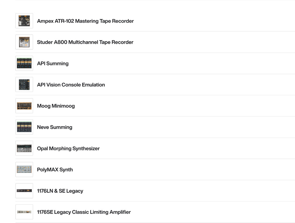 Universal Audio Apollo 8 Duo Thunderbolt 2 Audio Interface, many actived plugins