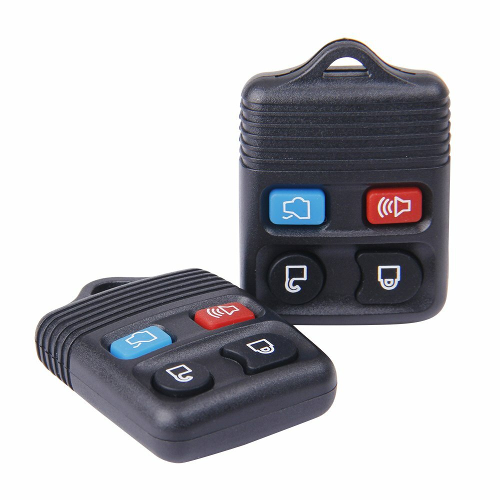 2 Replacement Keyless Entry Remote Control Key Fob Clicker Transmitter 4 Button