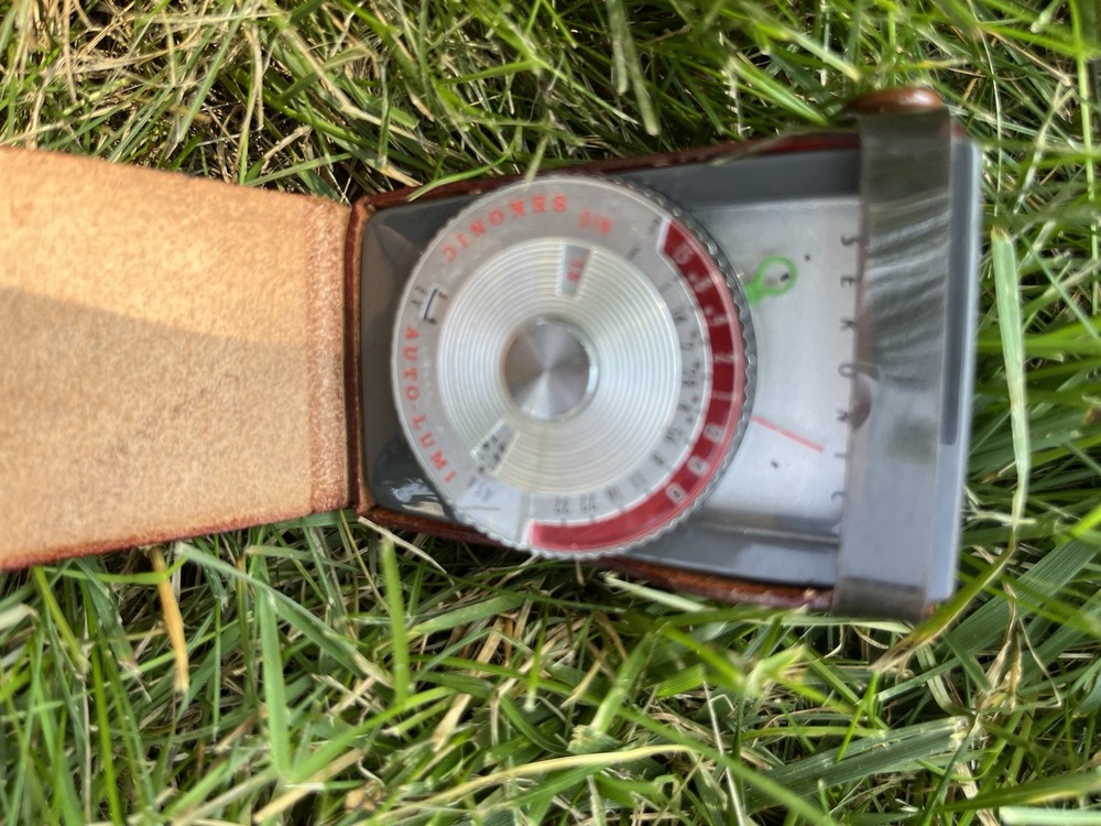 Sekonic Auto-Lumi Model 86 Light Meter Leather Case