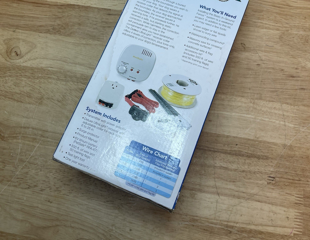Basic In-ground Pet Fence NO WIRE