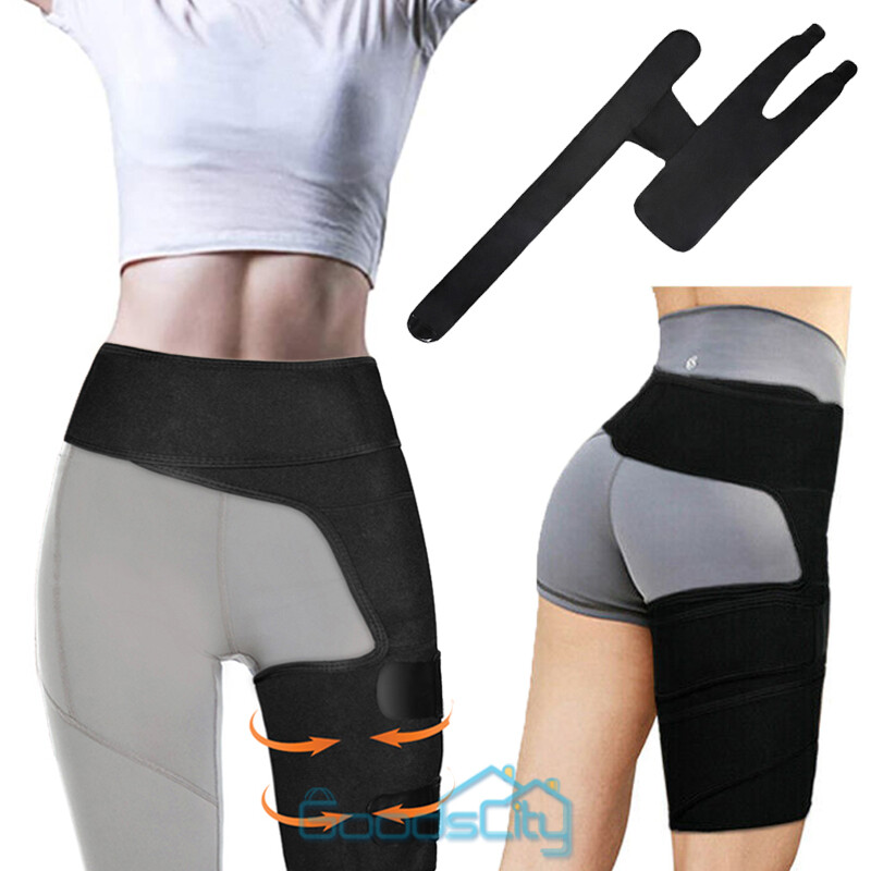 Hip Brace Compression Groin Support Wrap for Sciatica Pain Relief Thigh Recovery