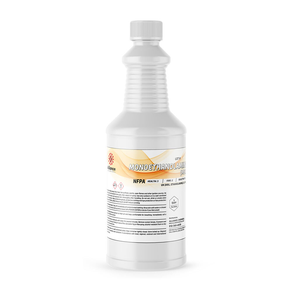 Monoethanolamine (MEA) - 1 Quart Bottle (32 fl oz.)
