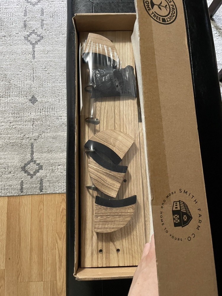 Wood Double Guitar Hanger