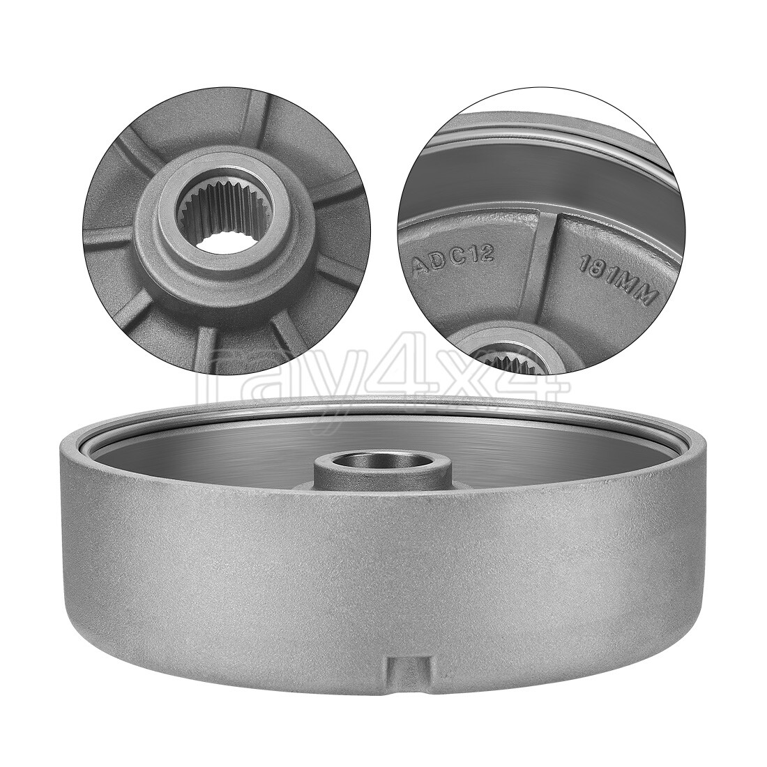 Rear Brake Drum Hub Plate Cover Seal Kit for Honda Foreman Rubicon 500 2001-2014