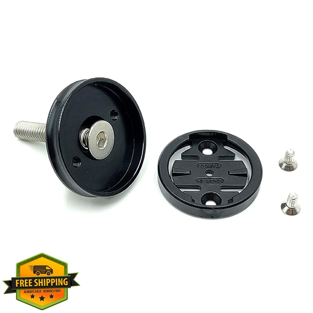 BSSOK Bike Computer Mount Stem Cap Holder for Wahoo Roam Elemnt Bolt