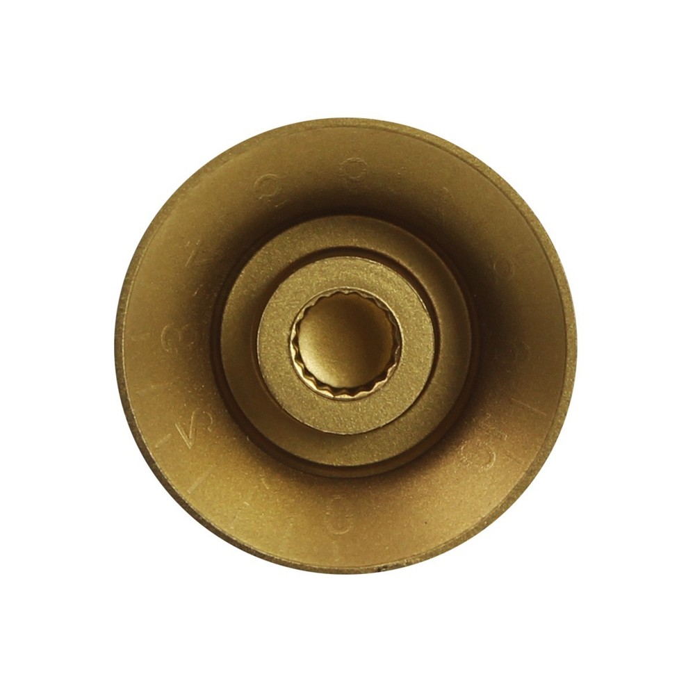 FLEOR 4PCS Barrel Style brown Volume Tone Control Speed Knobs Guitar Button