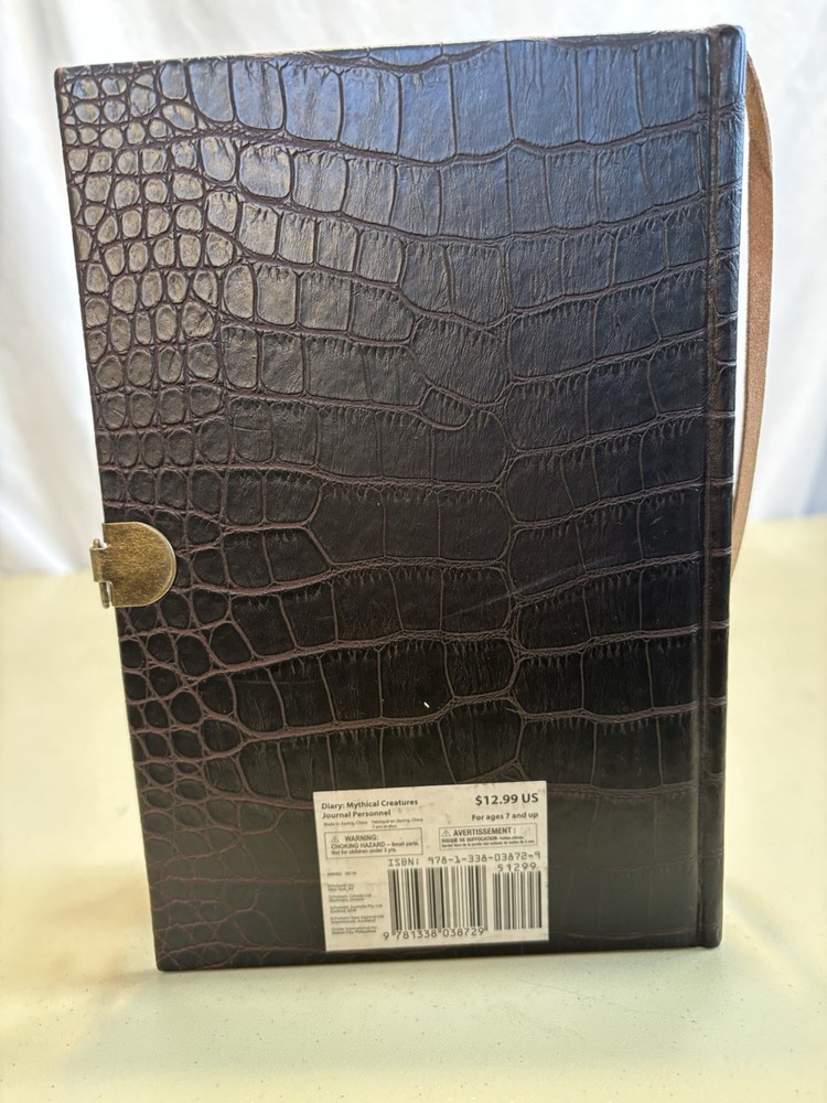 Scholastic Diary Journal Mythical Creatures 2016 No Lock