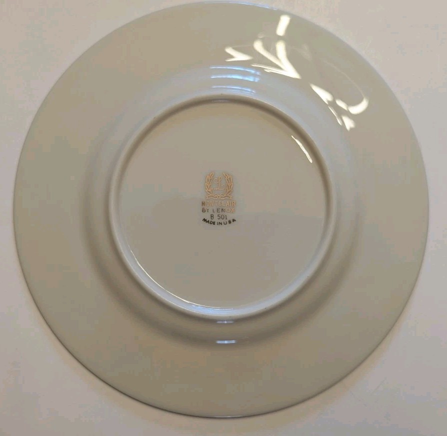Lenox Montclair Pattern B 501 Dessert Plates