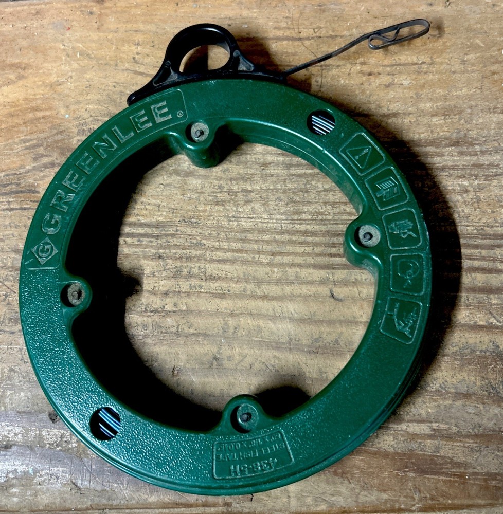 Fish Tape By GREENLEE 50’ Electrical Wire Cable Puller Reel