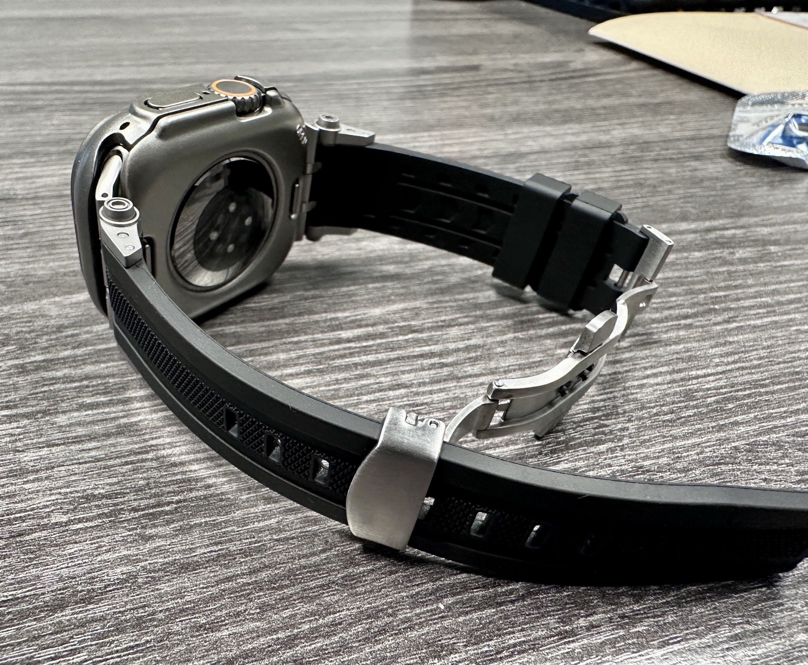 Titanium Sentinel Ultra Elite Mod Kit Apple Watch Ultra 49mm Case + B.Fly Clasp