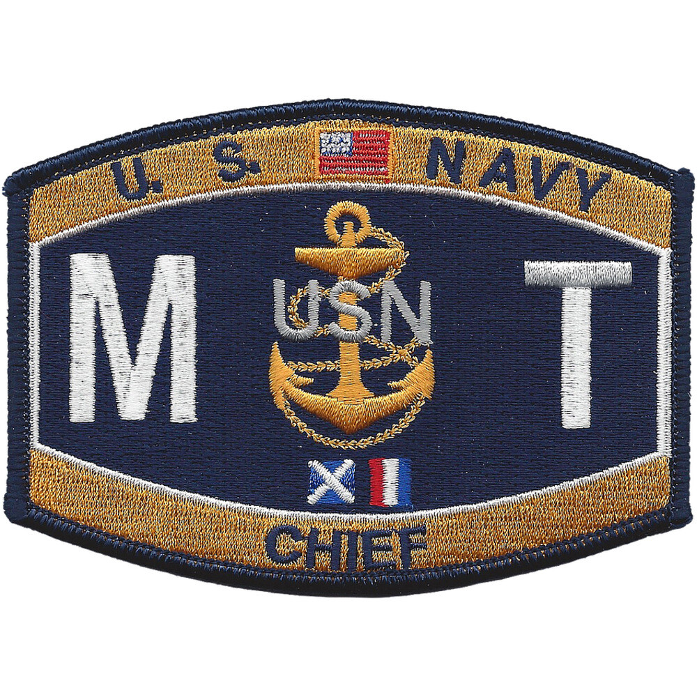 MTC Chief Missile Technician MTC Patch