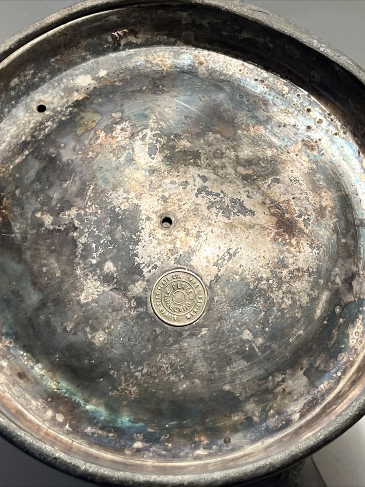 Silver City Plate Co Large Pitcher (missing Lid)