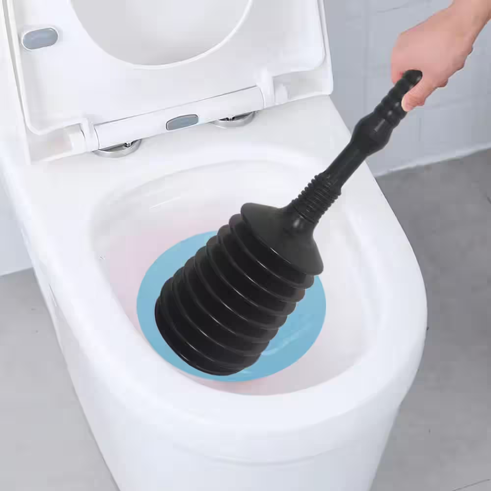 Bellows Toilet Plunger