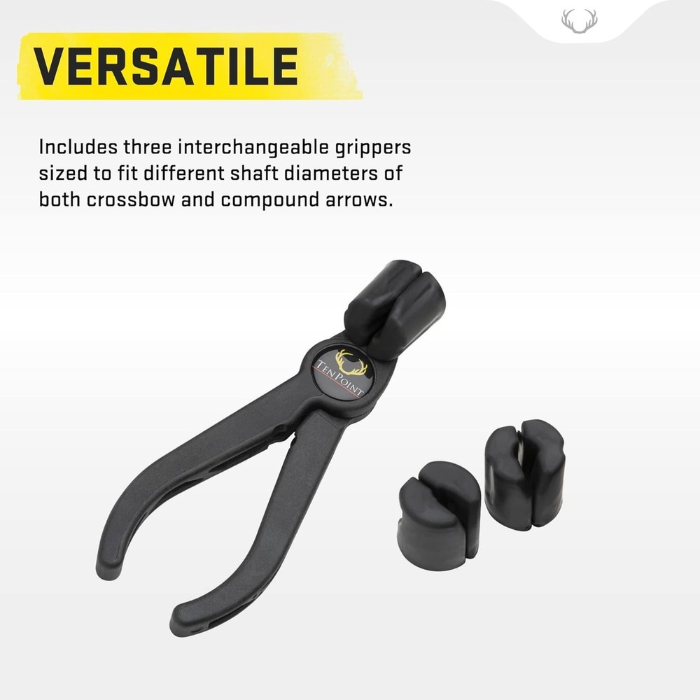 Innovative Bednar Perfect Puller 2.0 With Interchangeable Grippers for Archery