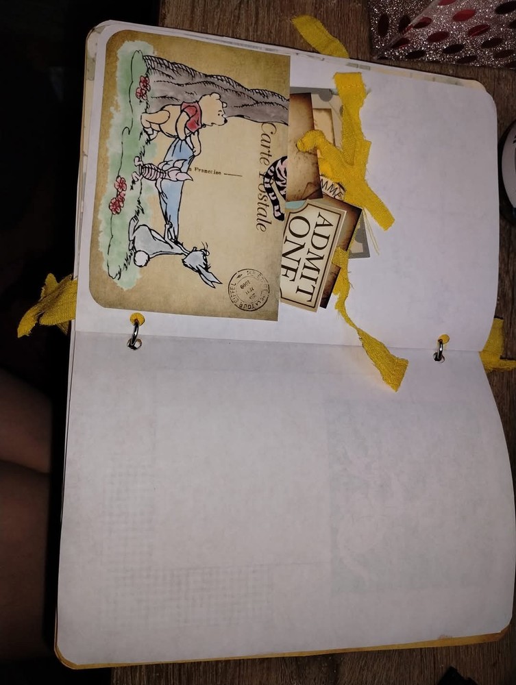 Winnie The Pooh Junk Journal Scrapbook
