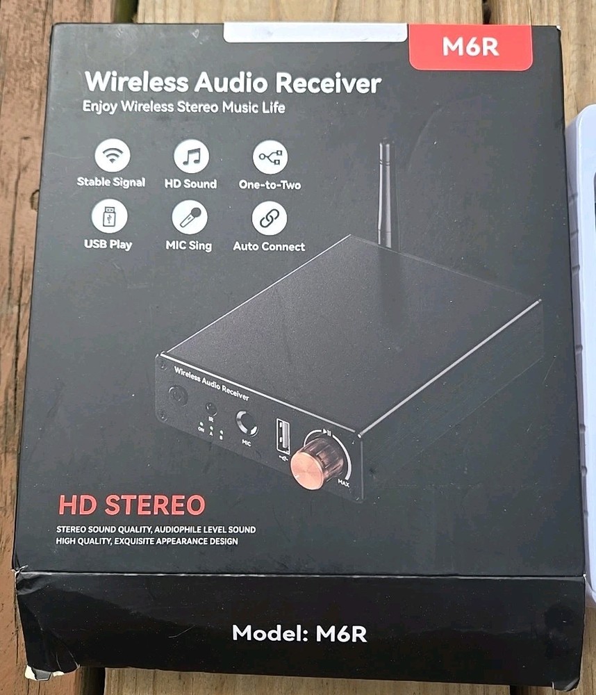 M6R Bluetooth 6.0 Receiver Audio Receivers