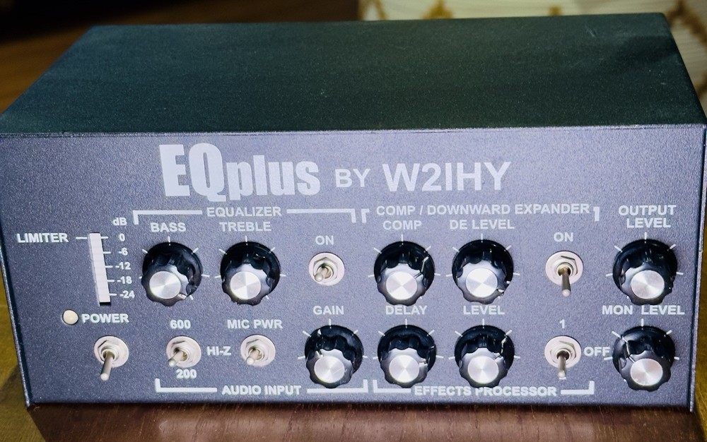 W2IHY EQPLUS Ham Radio Audio Processor with Power Supply