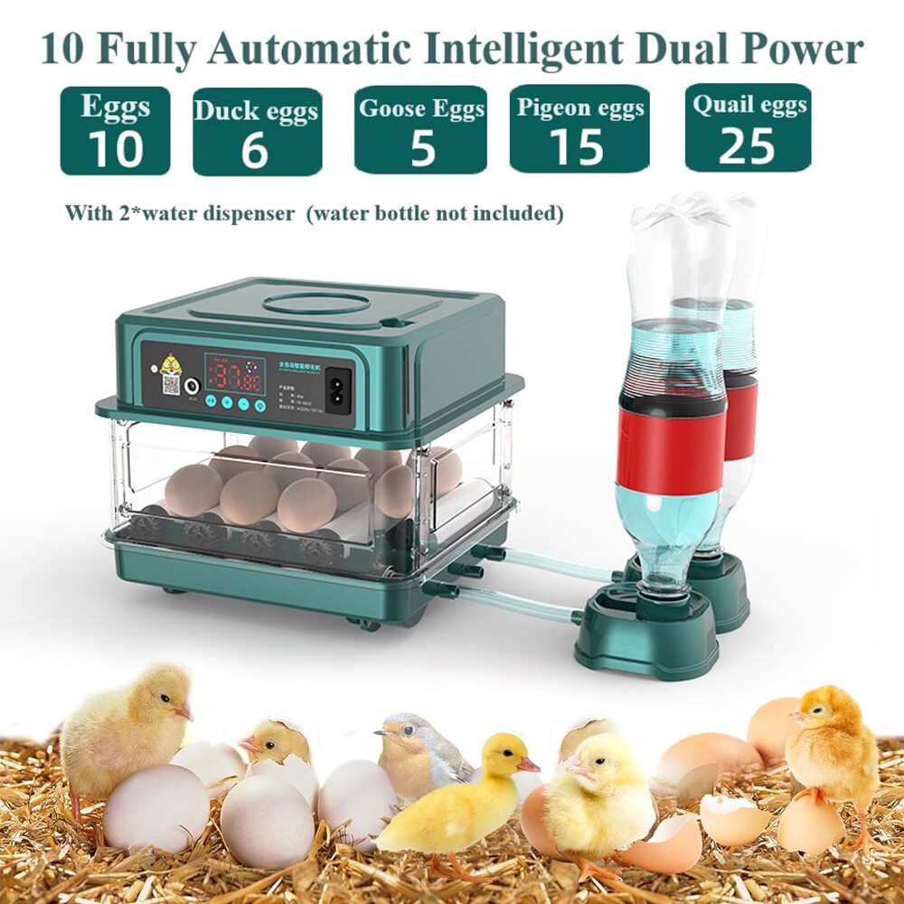 Egg Incubator for Hatching Egg Full Automatic Turning Duck Chicken Quail Egg