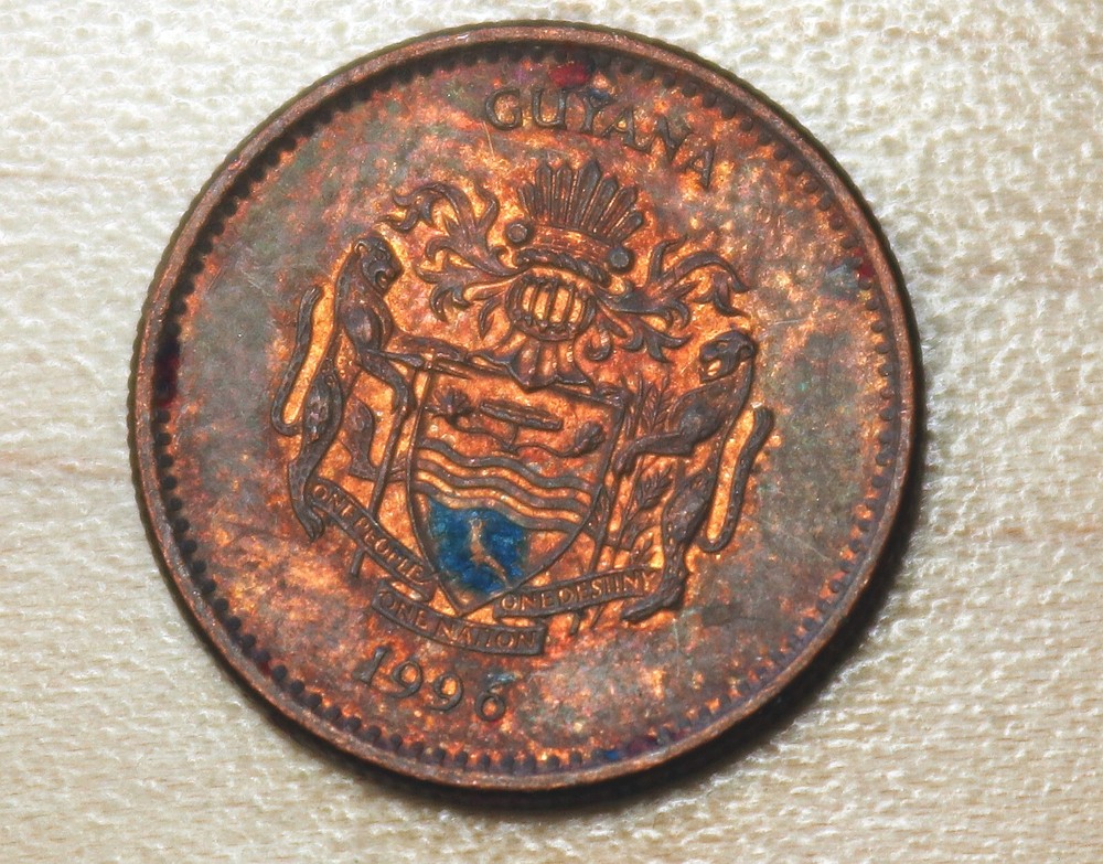 1996 Guyana 1 Dollar