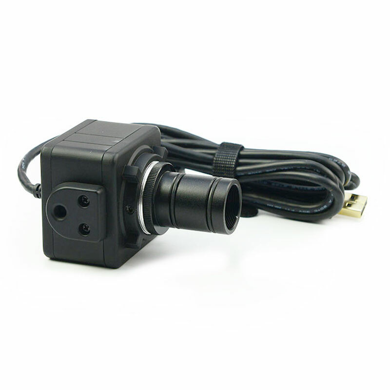 5MP Microscope Electronic Camera Video Eyepiece w/ Photography C-Mount Adapter