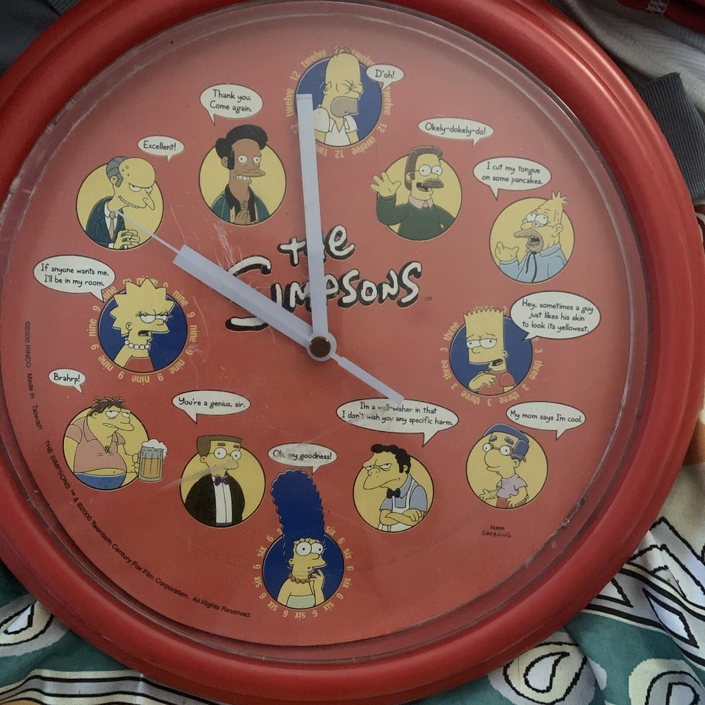 The Simpson Wall Clock