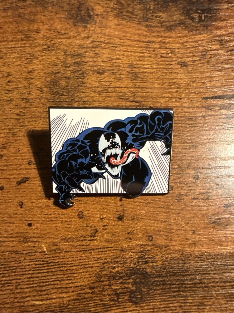 Marvel Venom Lethal Protector Panel Blind Box Mystery Enamel Pin Spiderman Comic