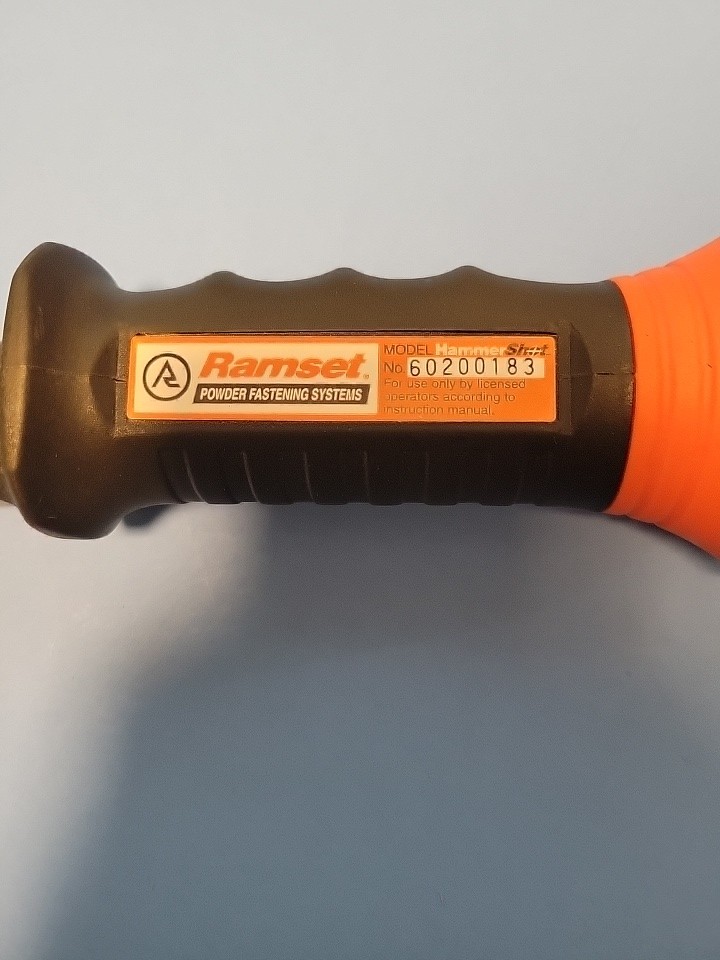 RAMSET HAMMERSHOT 0.22 CALIBER SINGLE SHOT TOOL