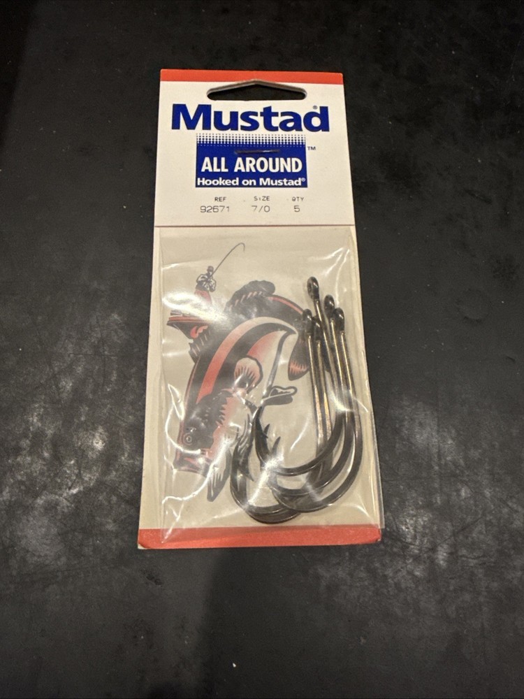 Mustad Ref 92671 Size 7/0 Qty 5 Per Pack