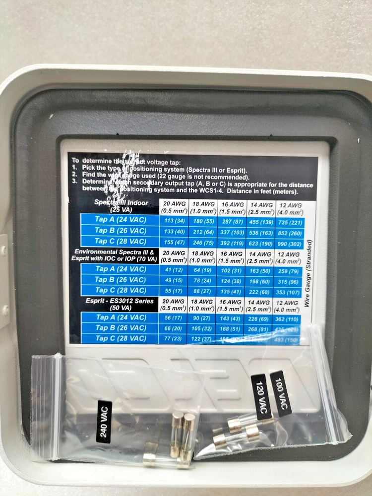 PELCO WCS1-4 ENVIRONMENTAL POWER SUPPLY