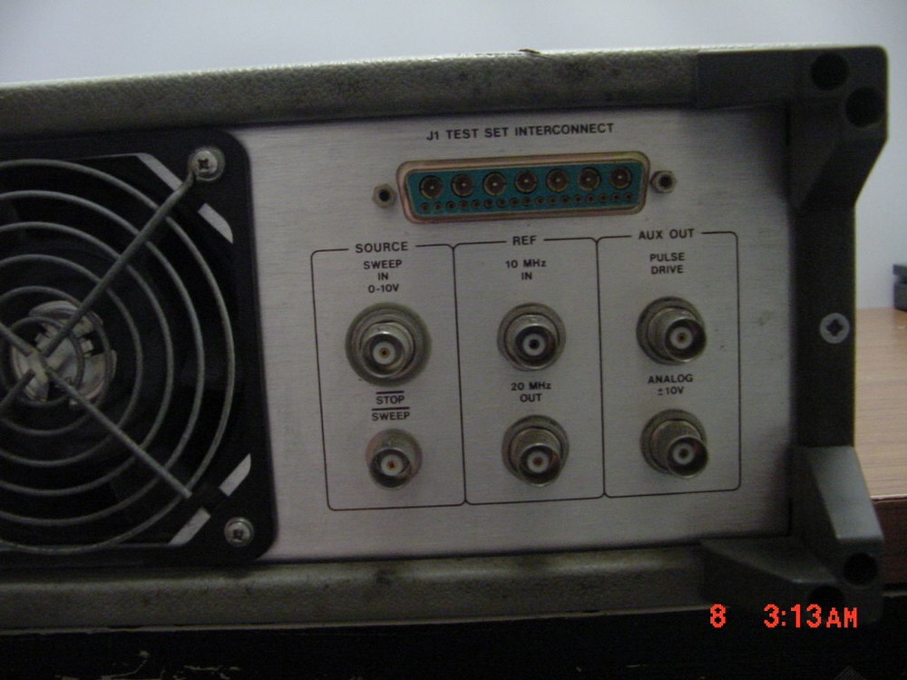 HP / Agilent 8510A 85102A Network Analyzer IF / Detector Section