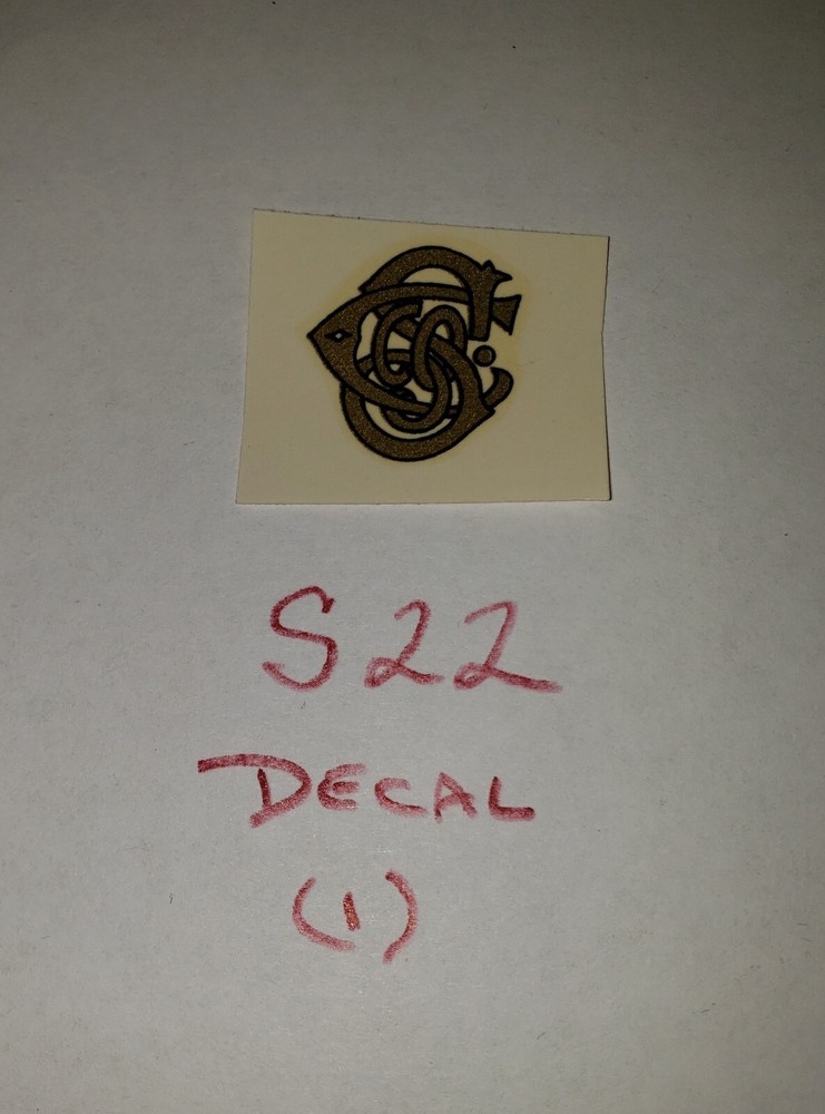 CANDY SCALE DECAL 1 DECALE #S22 DECAL FOR ANTIQUE CANDY SCALE