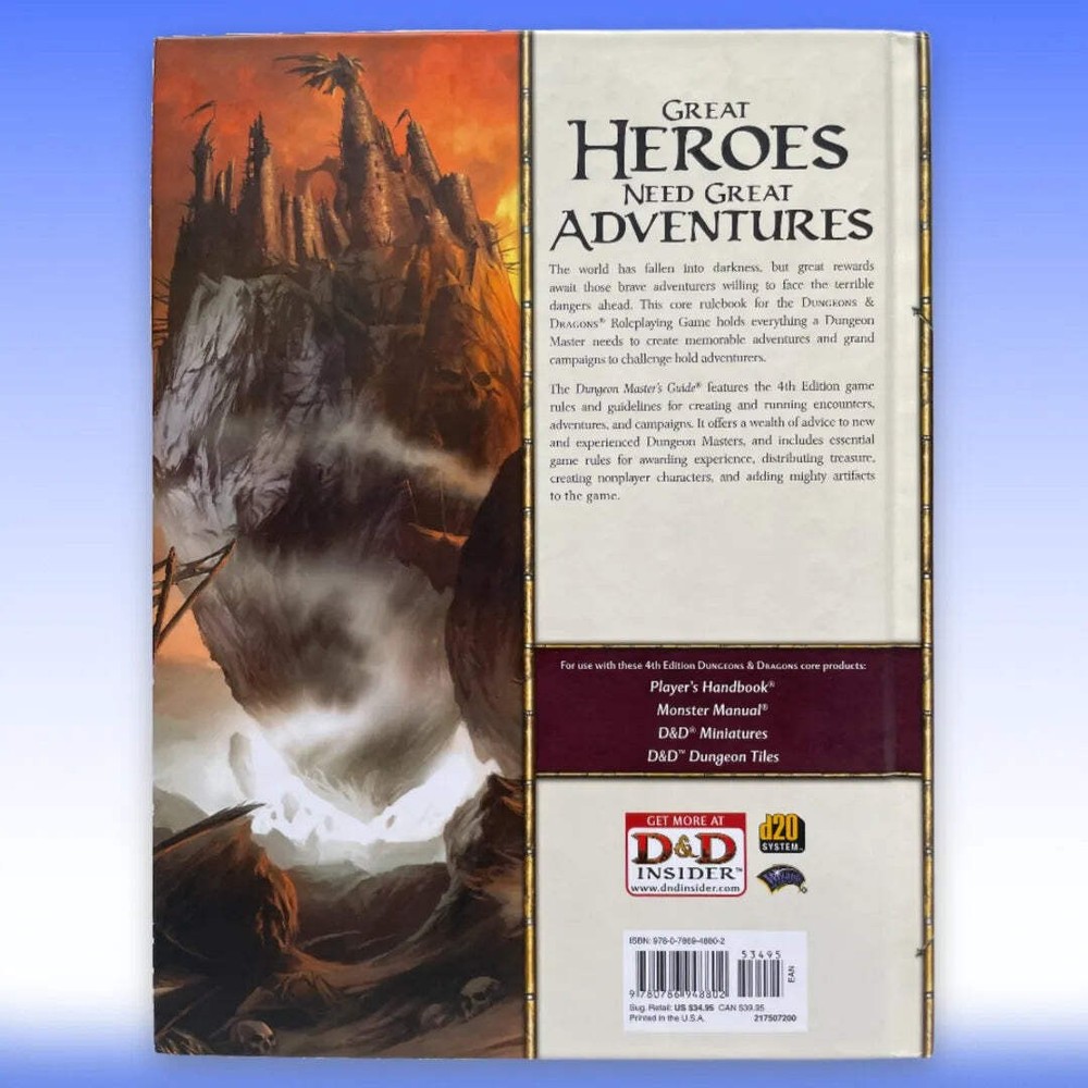 Dungeon Master's Guide Dungeons & Dragons 4e