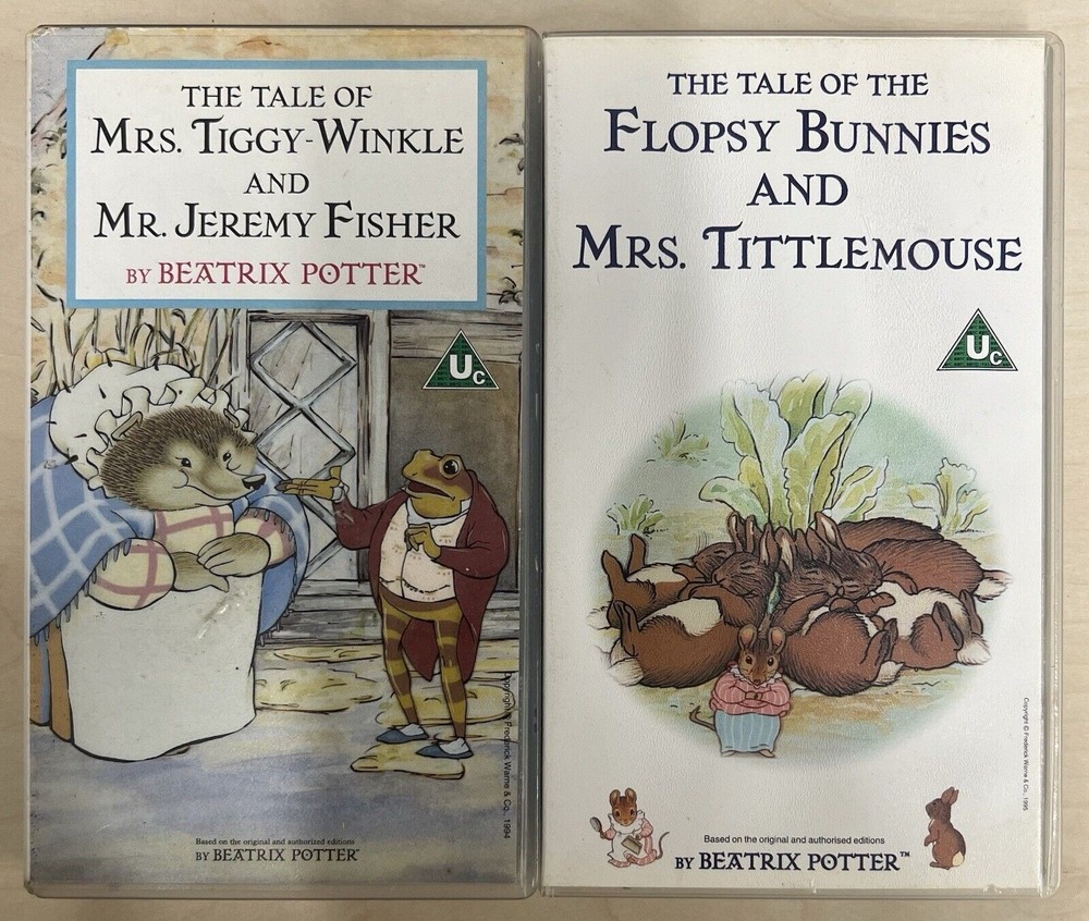 Beatrix Potter VHS Tapes   Ref00147