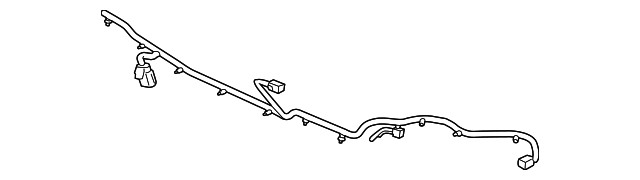 Genuine GM Front Object Alarm Sensor Wiring Harness 23261390
