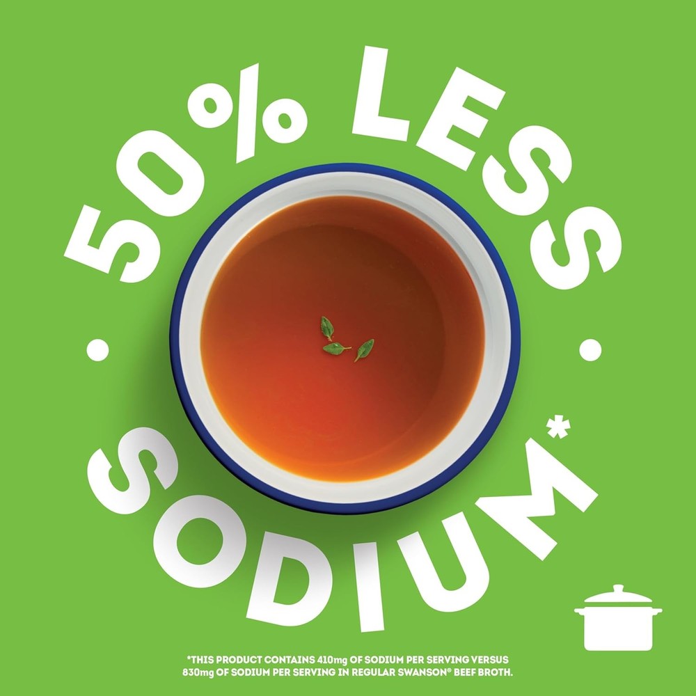 Low Sodium Beef Broth 32oz Cooking Base