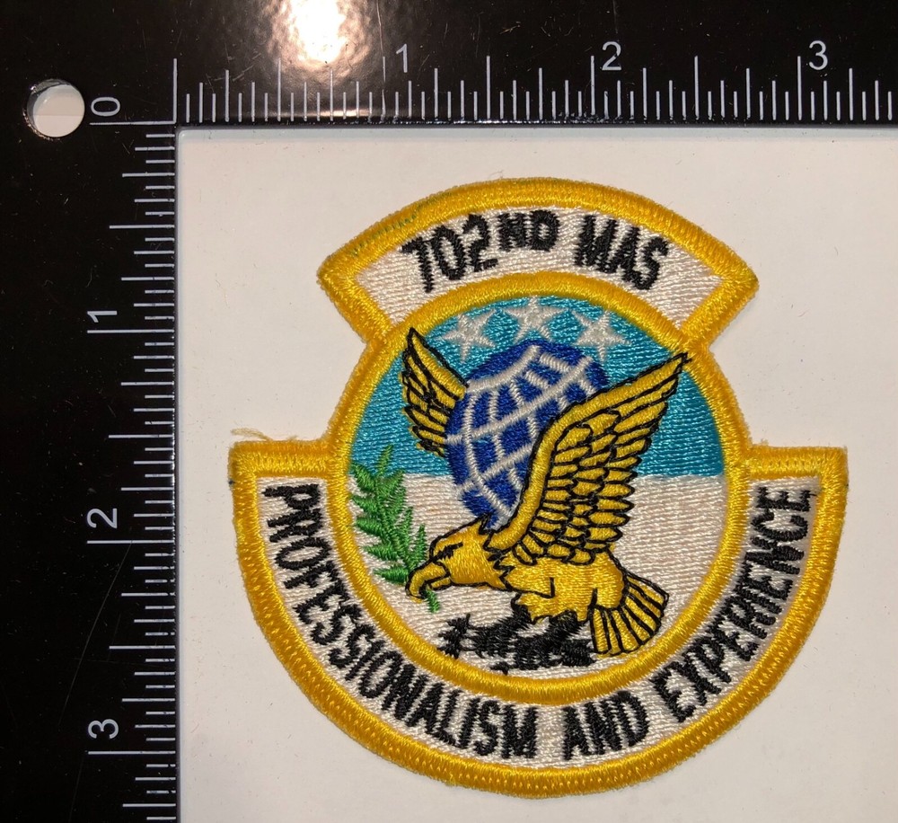 USAF US Air Force 702nd Military Airlift Squadron Patch