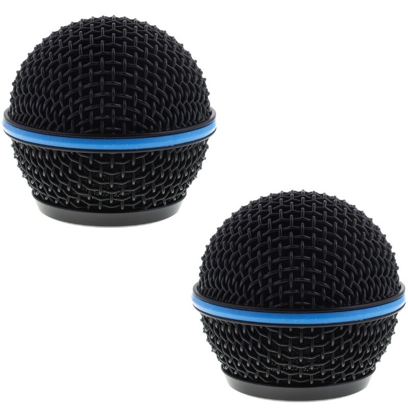 2 Pack Microphone Grille Replacement for Shure BLX24/B58 Wireless Vocal System