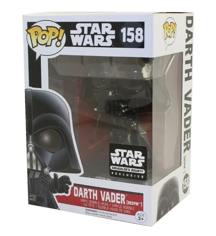 Funko Pop Star Wars Smuggler's Bounty: Darth Vader (Force Grip) w/ Protector