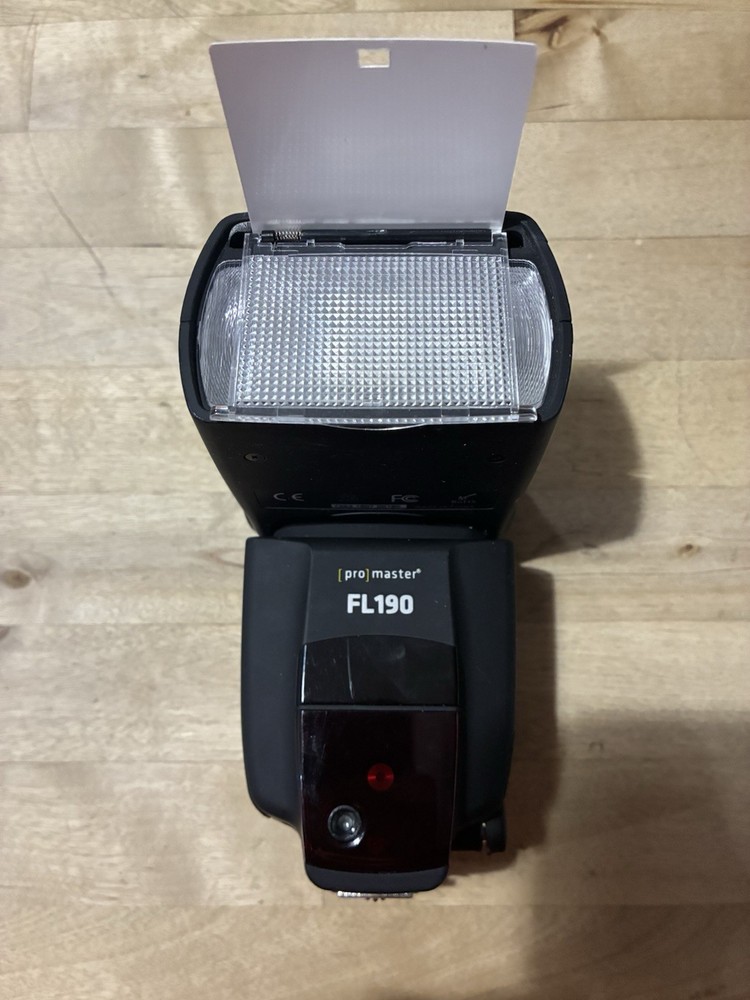 Canon Promaster FL190 TTL Flash For Canon Code 7253