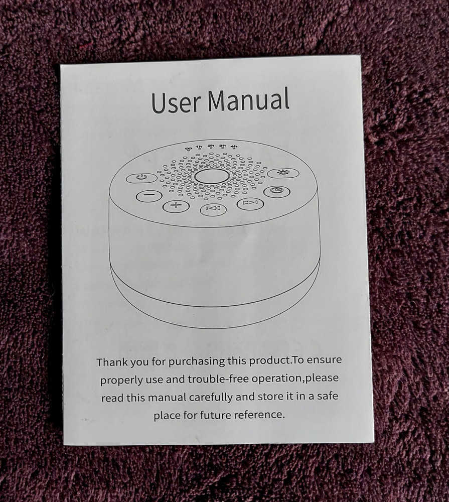 Easysleep White Noise Machine - Used