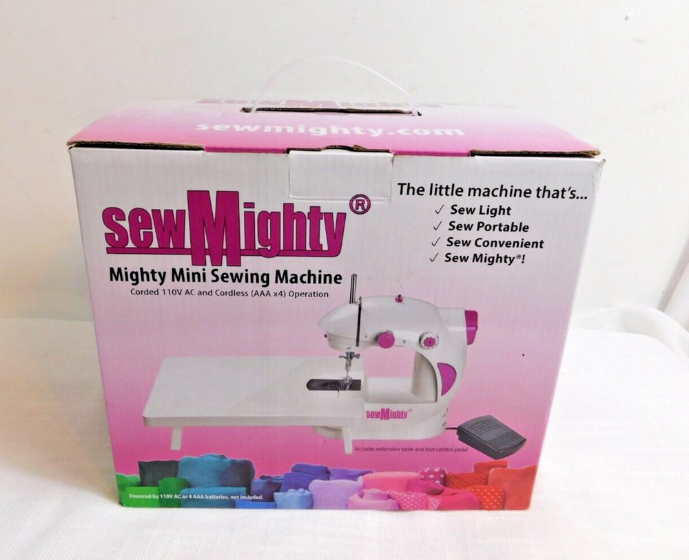 E5 - Sew Mighty Mini Sewing Machine NIB