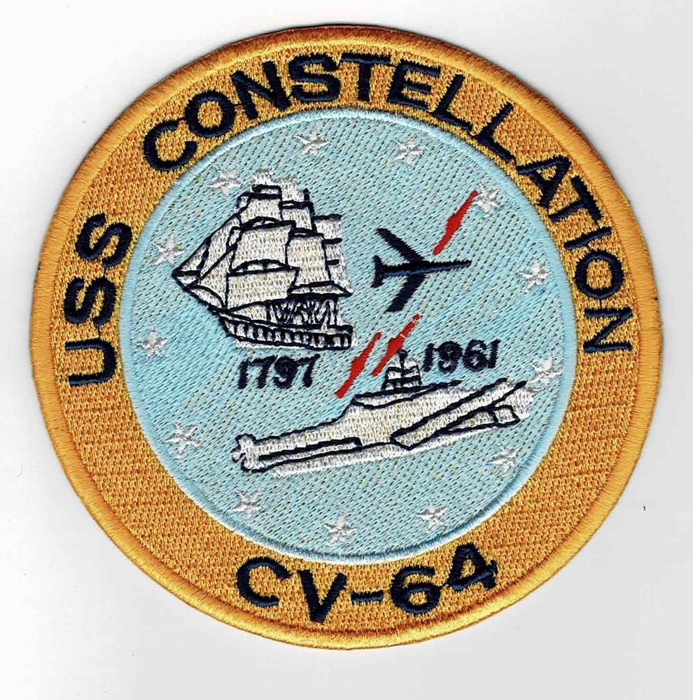 USS Constellation CV-64 patch.