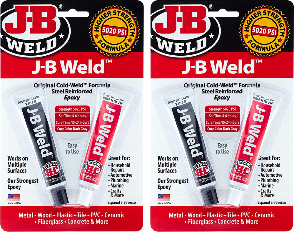 J-B Weld Original Epoxy 2-Pack Dark Grey (8265S-2)