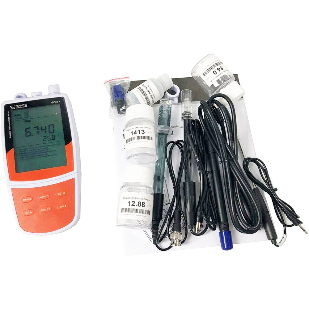 Water Quality Meter pH ORP Conductivity TDS Salinity DO Dissolved Oxygen Tester