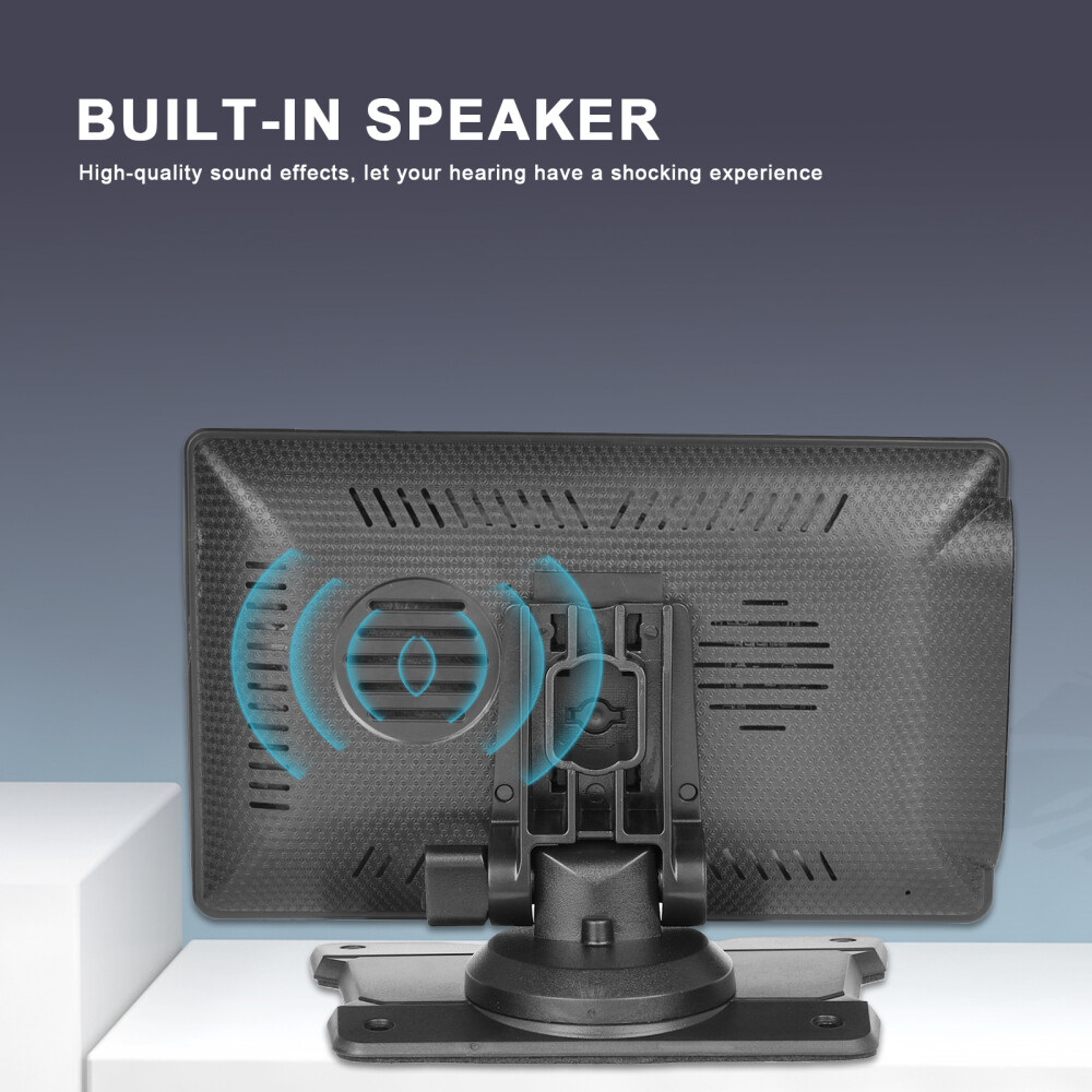 7'' Portable Wireless Apple CarPlay Android Auto Touch Screen Car Radio Stereo